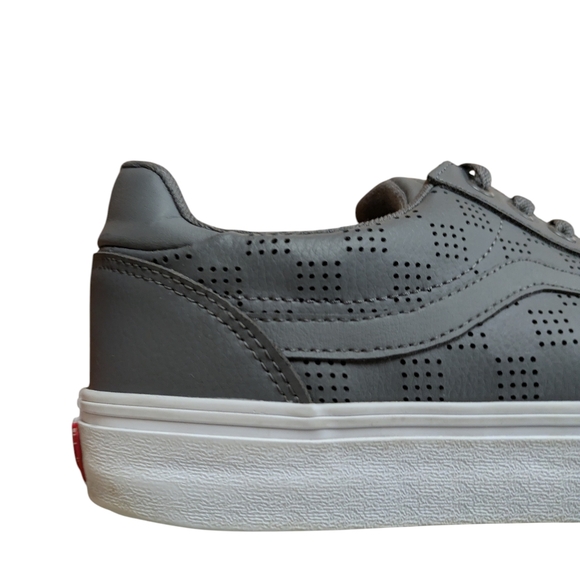 Vans Ward DX Gray Leather Skate Sneakers Size 13 - Picture 7 of 11